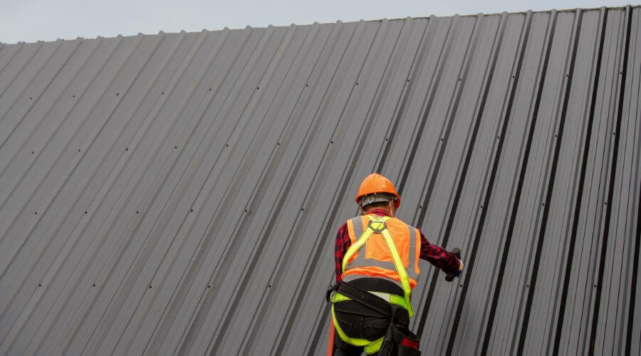 Professional metal roof installation services in Caddo, TX